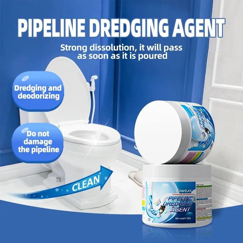 Powerful Pipe Dredging Agent for Kitchen and Toilet Pipelines 260 gm (Pack of 1)