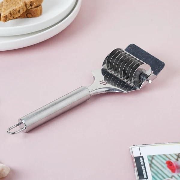 Stainless Steel Handheld Dough & Manual Noodle Pasta Cutter Tool